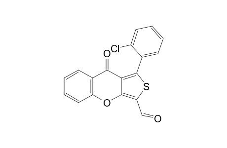 9-Oxo-1-(2'-chlorophenyl)-9H-thieno[3,4-b]chromene-3-carbaldehyde