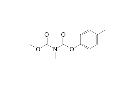 (4-methylphenyl) N-methoxycarbonyl-N-methyl-carbamate