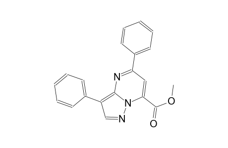 pyrazolo[1,5-a]pyrimidine-7-carboxylic acid, 3,5-diphenyl-, methyl ester