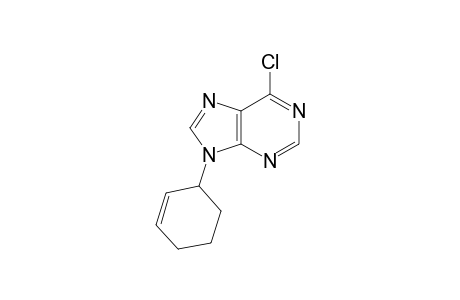 6-chloro-9-(1-cyclohex-2-enyl)purine