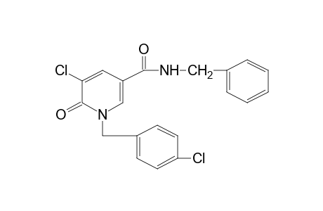 N-BENZYL-5-CHLORO-1-(p-CHLOROBENZYL)-1,6-DIHYDRO-6-OXONICOTINAMIDE