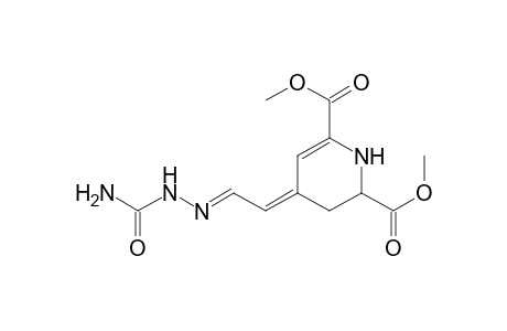 2,6-Pyridinedicarboxylic acid, 4-[[(aminocarbonyl)hydrazono]ethylidene]-1,2,3,4-tetrahydro-, dimethyl ester, (E,Z)-(.+-.)-