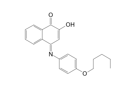 (4E)-2-Hydroxy-4-([4-(pentyloxy)phenyl]imino)-1(4H)-naphthalenone