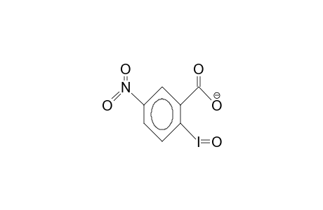 2-Iodoso-5-nitro-benzoic acid, anion
