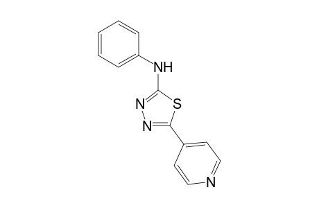 N-Phenyl-5-pyridin-4-yl-1,3,4-thiadiazol-2-amine