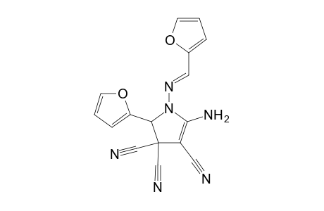 5-Amino-1-[(E)-2-furfurylideneamino]-2-(2-furyl)-2-pyrroline-3,3,4-tricarbonitrile