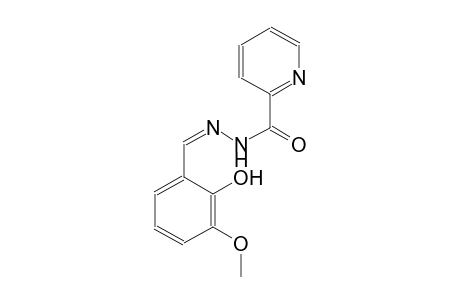 2-pyridinecarboxylic acid, 2-[(Z)-(2-hydroxy-3-methoxyphenyl)methylidene]hydrazide