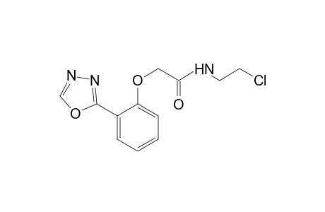 N-(2-chloroethyl)-2-(o-1,3,4-oxadiazol-2-ylphenoxy)acetamide