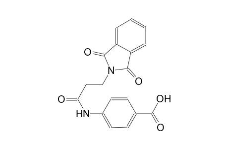 benzoic acid, 4-[[3-(1,3-dihydro-1,3-dioxo-2H-isoindol-2-yl)-1-oxopropyl]amino]-