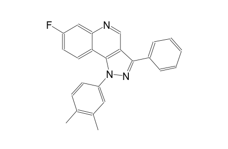 1-(3,4-dimethylphenyl)-7-fluoro-3-phenyl-1H-pyrazolo[4,3-c]quinoline