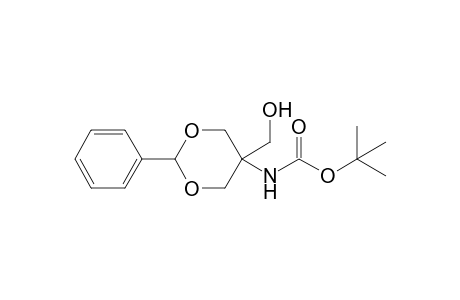 5-(hydroxymethyl)-5-(N-tert-butoxycarbony)amino-2-phenyl-1,3-dioxacyclohexane