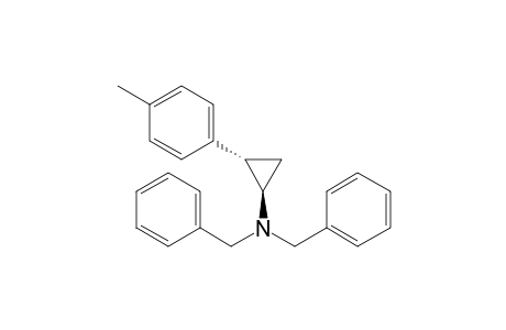 trans-N,N-Dibenzyl-2-(4'-methylphenyl)cyclopropylamine