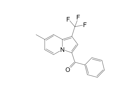 3-Benzoyl-7-methyl-1-(trifluoromethyl)indolizine