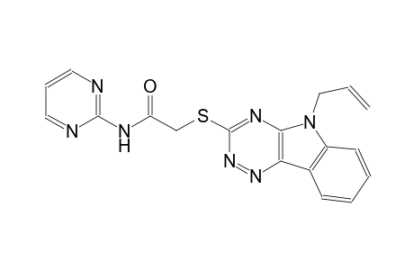 acetamide, 2-[[5-(2-propenyl)-5H-[1,2,4]triazino[5,6-b]indol-3-yl]thio]-N-(2-pyrimidinyl)-