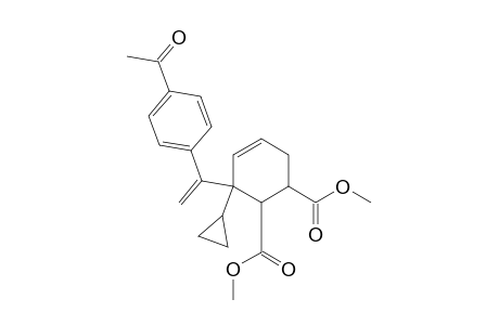 Dimethyl 3-cyclopropyl-3-[1'-(4"-acetylphenyl)ethenyl]cyclohex-4-ene-1,2-dicarboxylate