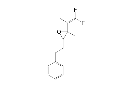 (E)-3,4-EPOXY-2-ETHYL-1,1-DIFLUORO-3-METHYL-6-PHENYLHEX-1-ENE