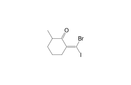2-[(E)-Bromoiodomethylidene]-6-methylcyclohexanone