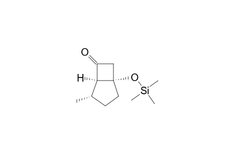 Bicyclo[3.2.0]heptan-6-one, 4-methyl-1-[(trimethylsilyl)oxy]-, (1.alpha.,4.alpha.,5.alpha.)-