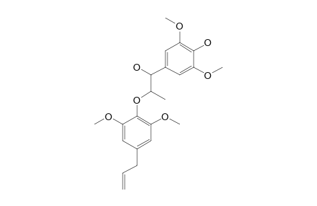 1-(4-HYDROXY-3,5-DIMETHOXYPHENYL)-2-(4-ALLYL-2,6-DIMETHOXYPHENOXY)-PROPAN-1-OL