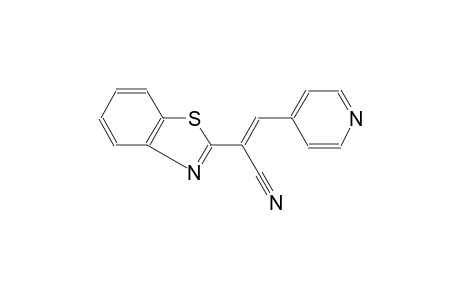 2-benzothiazoleacetonitrile, alpha-(4-pyridinylmethylene)-