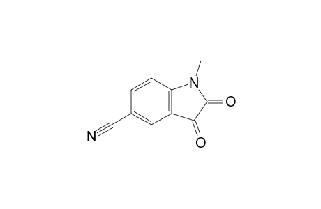 1-Methyl-2,3-dioxoindoline-5-carbonitrile