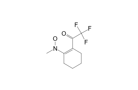 2,2,2-trifluoro-1-[2-(hydroxy-methylamino)-1-cyclohexenyl]ethanone