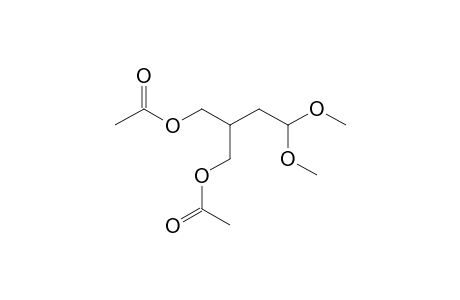 Acetate, 2-[(acetyloxy)methyl]-4,4-dimethoxybutyl ester
