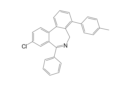 3-Chloranyl-8-(4-methylphenyl)-5-phenyl-7H-benzo[d][2]benzazepine