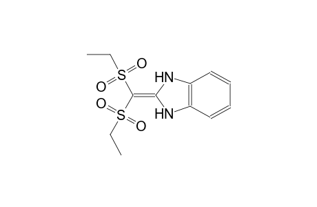 1H-benzimidazole, 2-[bis(ethylsulfonyl)methylene]-2,3-dihydro-
