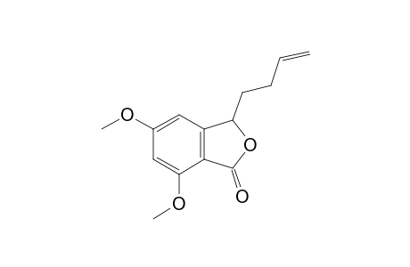 3-(But-3'-en-1'-yl)-5,7-dimethoxy-(3H)-isobenzofuran-1-one