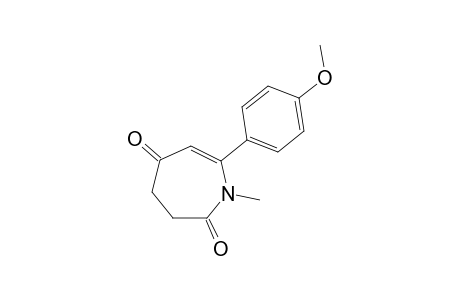 7-(4-Methoxyphenyl)-1-methyl-3,4-dihydro-1H-azepin-2,5-dione