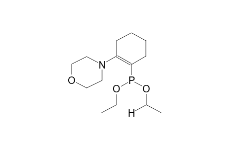 2-MORPHOLINO-1-CYCLOHEXENYLPHOSPHONOUS ACID, DIETHYL ESTER