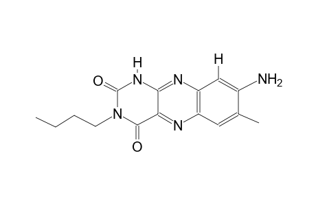 8-amino-3-butyl-7-methylbenzo[g]pteridine-2,4(1H,3H)-dione