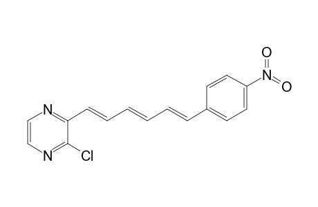 (1E,3E,5E)-1-(3'-Chloropyrazin-2'-yl)-6-(p-nitrophenyl)hexa-1,3,5-triene