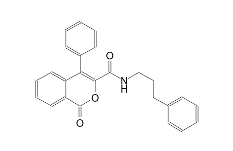 1H-2-benzopyran-3-carboxamide, 1-oxo-4-phenyl-N-(3-phenylpropyl)-