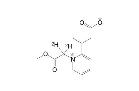 1-(METHOXYCARBONYL-D2-METHYL)-PYRIDINIUM-2-(BETA-METHYLPROPIONATE)