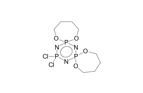 6,6-DICHLORO-2,2:4,4-BIS(TETRAMETHYLENEDIOXY)CYCLOTRIPHOSPHAZENE