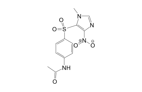 1-Methyl-4-nitro-5-[4-acetamido(phenylsulfonyl)]-1H-imidazole