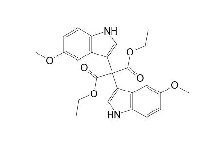 Diethyl 2,2-bis(5'-methoxy-3'-indolyl)malonate