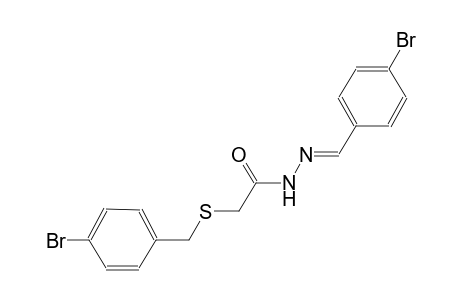 acetic acid, [[(4-bromophenyl)methyl]thio]-, 2-[(E)-(4-bromophenyl)methylidene]hydrazide