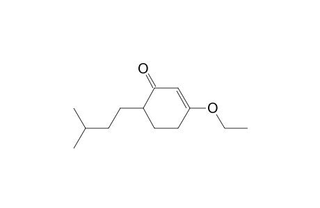3-Ethoxy-6-(3-methylbutyl)-1-cyclohex-2-enone