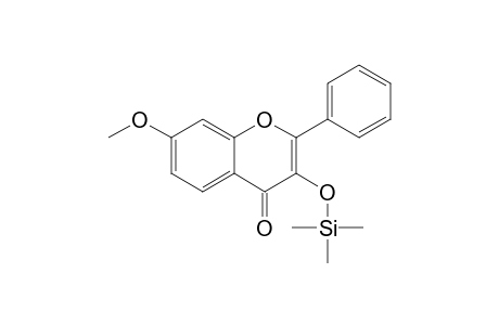 Flavonol <7-methoxy->, mono-TMS