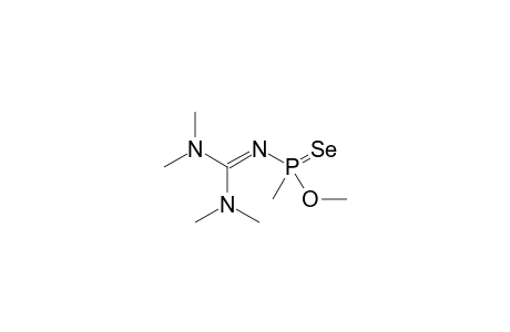 2-[methoxy(methyl)phosphinoselenoyl]-1,1,3,3-tetramethyl-guanidine