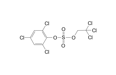 2,2,2-trichloroethyl (2,4,6-trichlorophenyl) sulfate