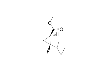 (1S,2S)-2-fluoro-2-(1-methylcyclopropyl)-1-cyclopropanecarboxylic acid methyl ester