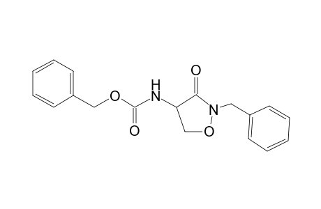 Benzyl 2-benzyl-3-oxo-4-isoxazolidinylcarbamate