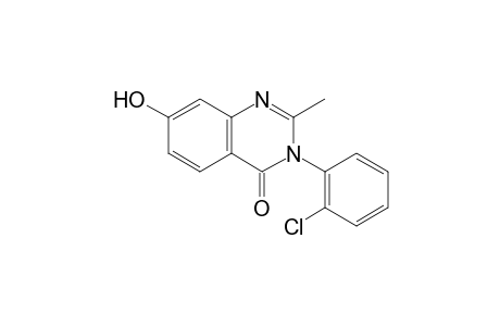 2-Methyl-3-(2'-chlorophenyl)-7-hydroxy-4(3H)-quinazolinone