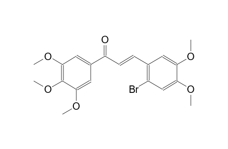 (2E)-3-(2-bromo-4,5-dimethoxyphenyl)-1-(3,4,5-trimethoxyphenyl)-2-propen-1-one