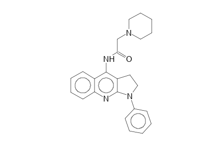 N-(1-phenyl-2,3-dihydropyrrolo[2,3-b]quinolin-4-yl)-2-(1-piperidinyl)acetamide