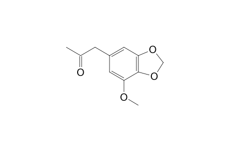 1-(7-Methoxy-1,3-benzodioxol-5-yl)-2-propanone